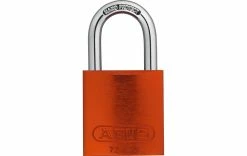 Abus Cadenas 72/40 Orange Aluminium - Protection D'objets De Valeur