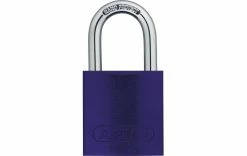 Abus Cadenas 72/40 Violet Aluminium - Protection D'objets De Valeur
