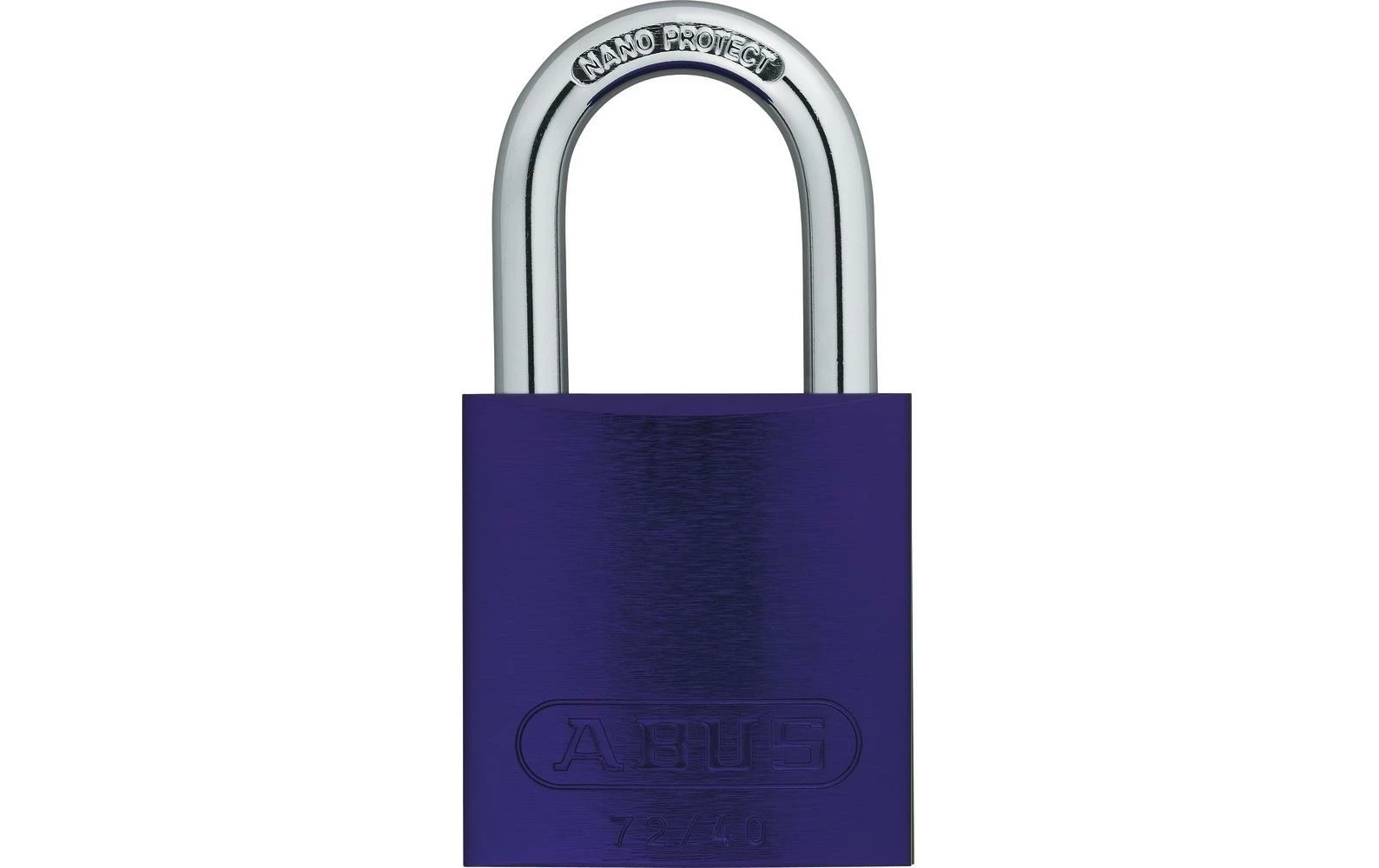 Abus Cadenas 72/40 Violet Aluminium - Protection D'objets De Valeur