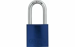 Abus Cadenas 72/40HB40 Bleu Aluminium - Protection D'objets De Valeur
