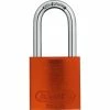 Abus Cadenas 72/40HB40 Orange Aluminium - Protection D'objets De Valeur