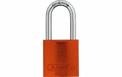 Abus Cadenas 72/40HB40 Orange Aluminium - Protection D'objets De Valeur