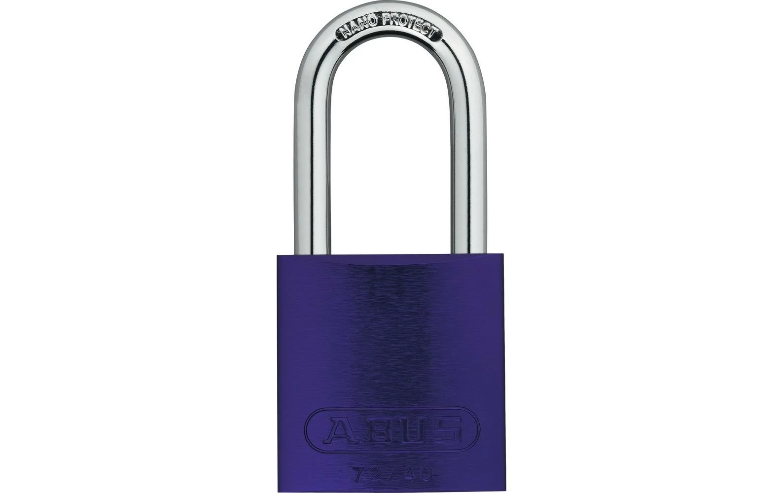 Abus Cadenas 72/40HB40 Violet Aluminium - Protection D'objets De Valeur