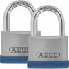 Abus Cadenas Silver Rock 5/40 Twins, 2 Pièces - Protection D'objets De Valeur