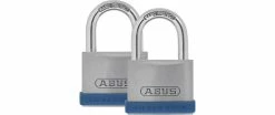 Abus Cadenas Silver Rock 5/40 Twins, 2 Pièces - Protection D'objets De Valeur