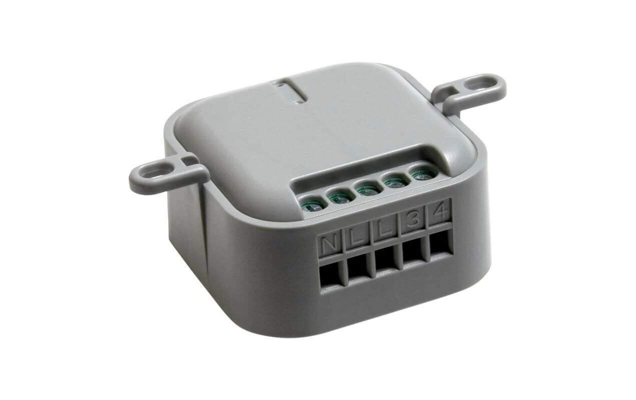 Steffen Interrupteur Encastré Radio 1000 W, Gris - Smart Home