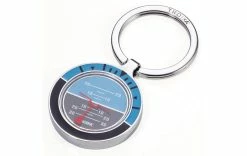 Troika Porte-clés Horizon Gris Brillant/multicolore - Protection D'objets De Valeur