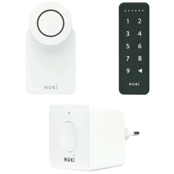Nuki Serrure électronique De Porte Smart Lock Combo 3.0 CH + Keypad - Smart Home