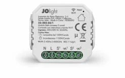 JOlight Actionneur De Commutation WLAN Tuya 2-fois, 230 V, 1150 W, 150 W LED - Smart Home