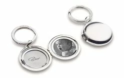 Philippi Porte-clés Medaillon Ø 5 Cm, Argent - Protection D'objets De Valeur