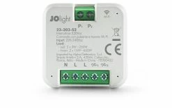 JOlight Actionneur De Commutation WLAN Tuya 2 Fois, 230 V, 650 W - Smart Home