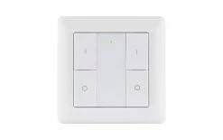 Paulmann Commutateur Mural Radio ZigBee On / Off / Dimmer, Blanc - Smart Home