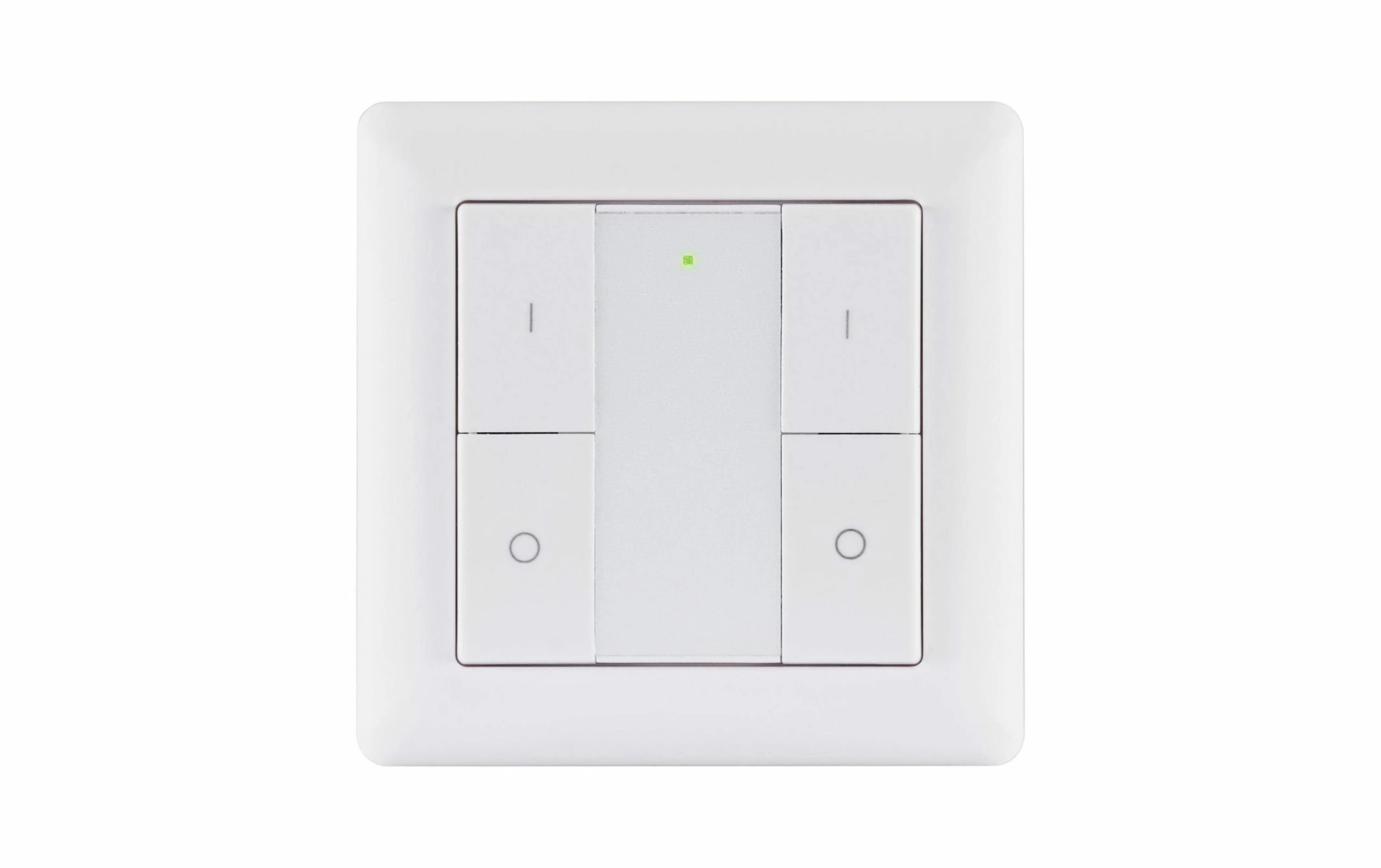 Paulmann Commutateur Mural Radio ZigBee On / Off / Dimmer, Blanc - Smart Home