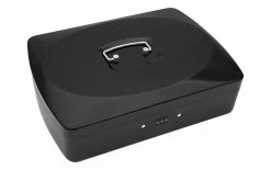 WEDO Caisse à Monnaie A4 9 Compartiments, Noir - Protection D'objets De Valeur