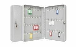 WEDO Armoire à Clé Avec Ouverture à Clé, 70 Clés - Protection D'objets De Valeur