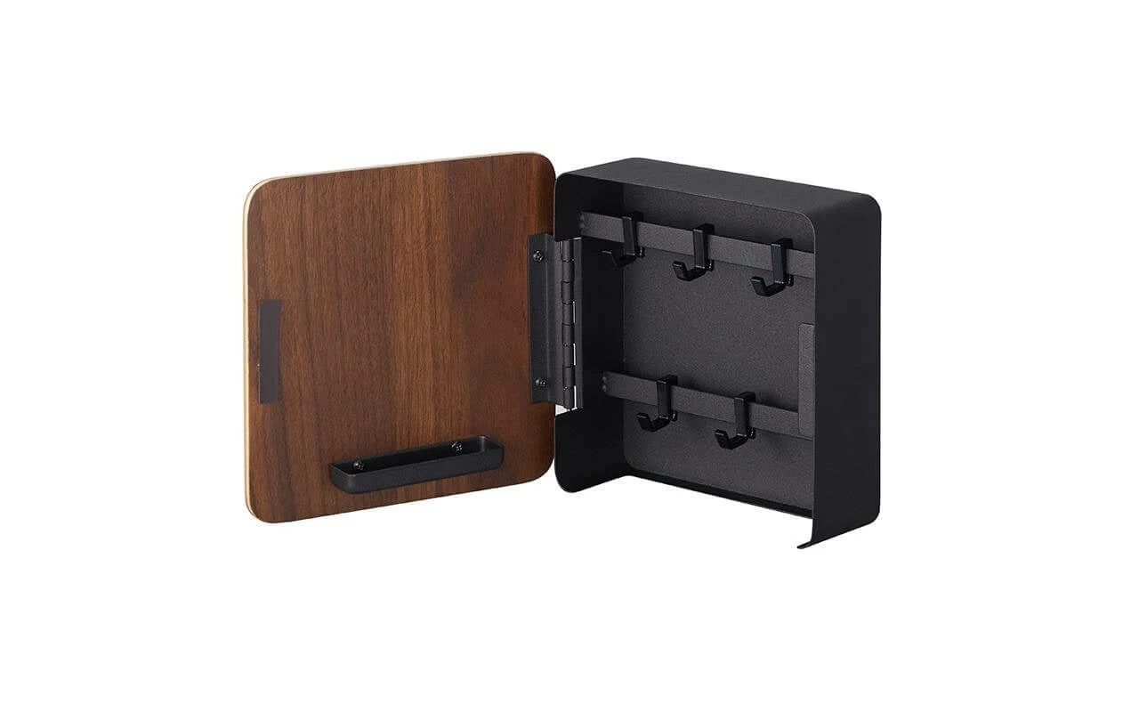 Yamazaki Armoire à Clé Rin Brun/Noir - Protection D'objets De Valeur 2 Yamazaki Armoire à Clé Rin Brun/Noir - Protection D'objets De Valeur – Image 2