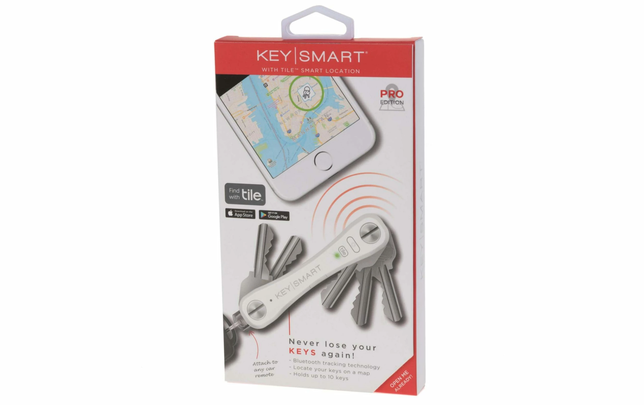 Keysmart Porte-clés Intelligent Pro Tile Blanc - Protection Des Bâtiments – Image 3