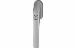 Abus Poignée De Fenêtre FG300, Verrouillable Argenté - Protection D'objets De Valeur