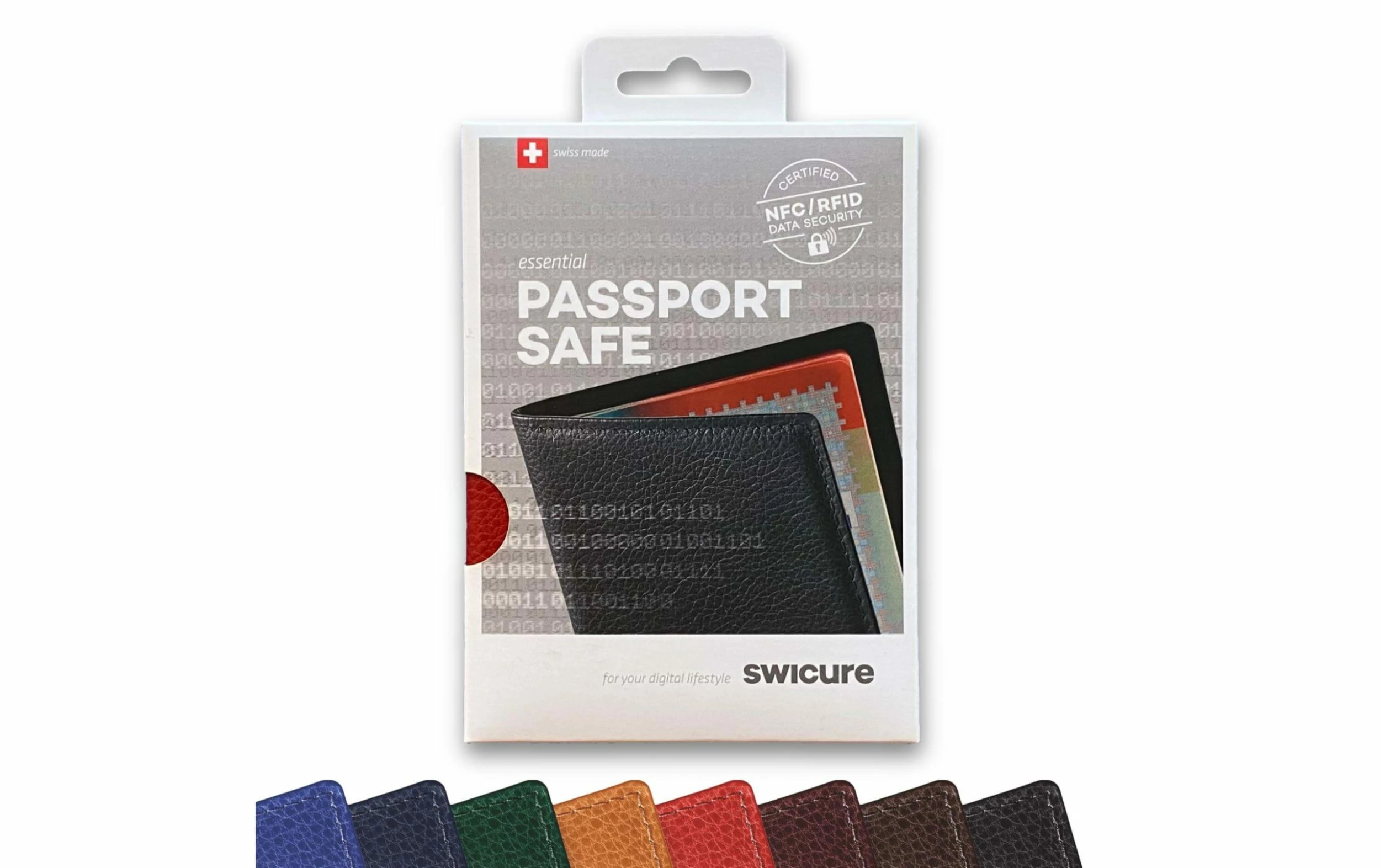 Swicure Housse De Protection Passport-Safe Bleu Marine - Protection D'objets De Valeur – Image 3