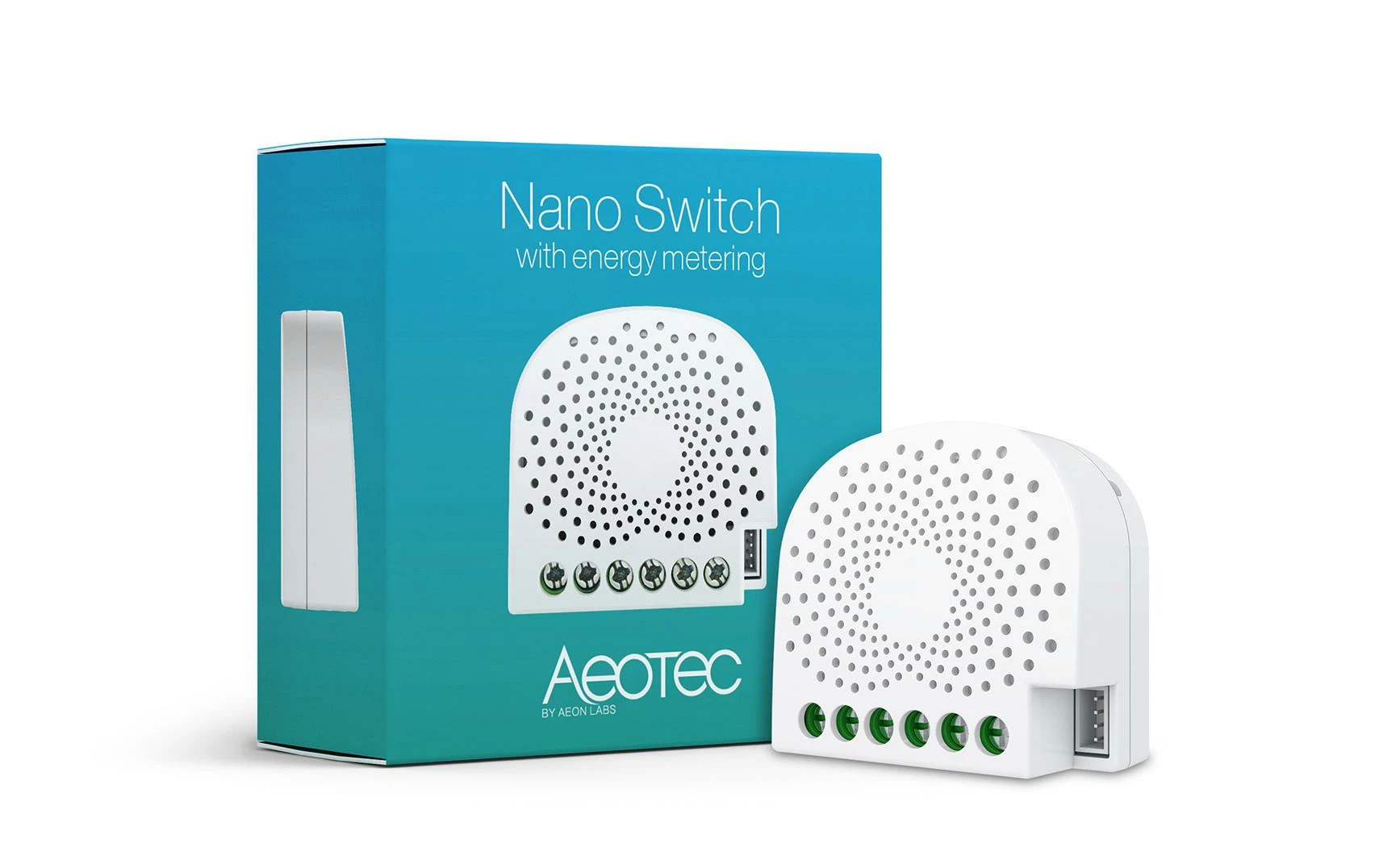 Aeotec Actionneur De Commutation Radio Z-Wave Nano Switch Avec Fonction De Mesure D'énergie - Smart Home 3 Aeotec Actionneur De Commutation Radio Z-Wave Nano Switch Avec Fonction De Mesure D'énergie - Smart Home – Image 3