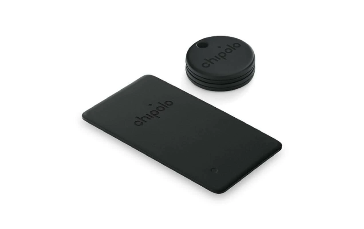 Chipolo Trouveur De Clés Et De Porte-monnaie Spot Bundle, Noir - Protection D'objets De Valeur