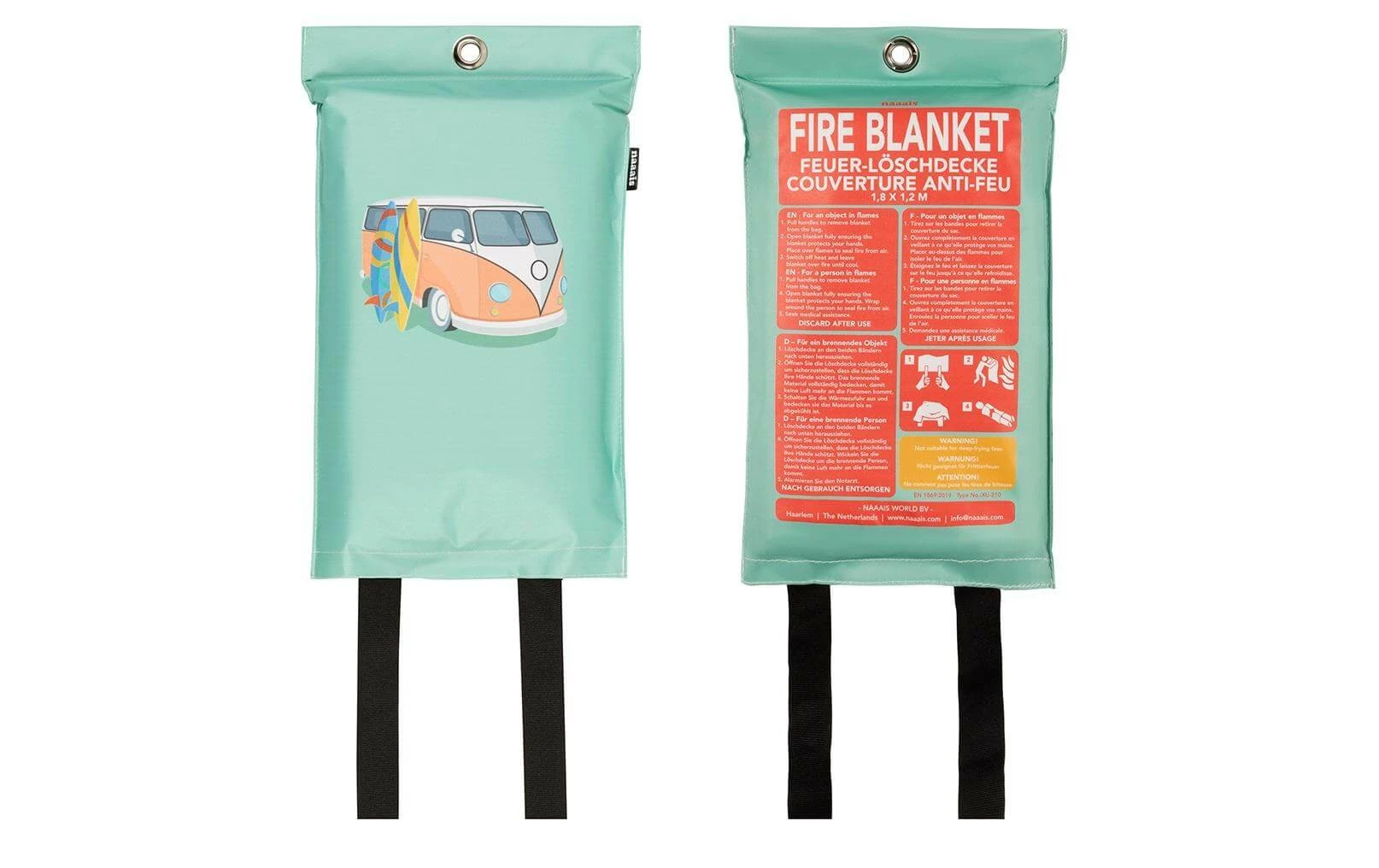 Naaais Couverture Anti-feu Camper 120 Cm X 180 Cm - Protection Des Bâtiments – Image 2