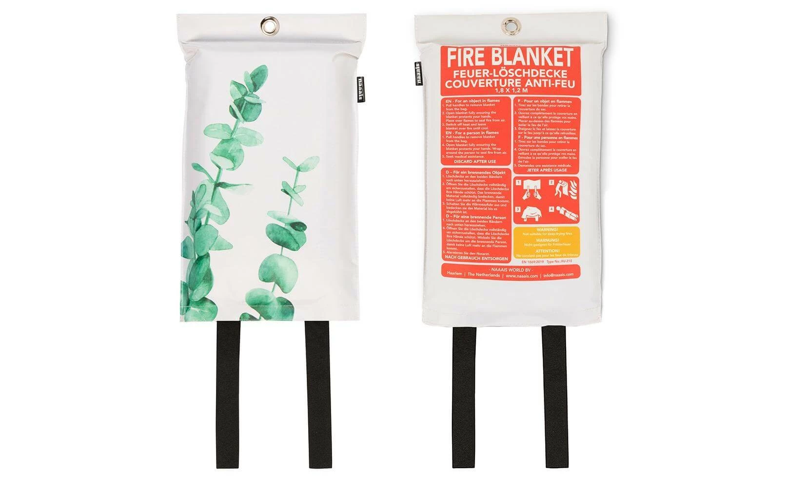 Naaais Couverture Anti-feu Eucalyptus 120 Cm X 180 Cm - Protection Des Bâtiments – Image 2