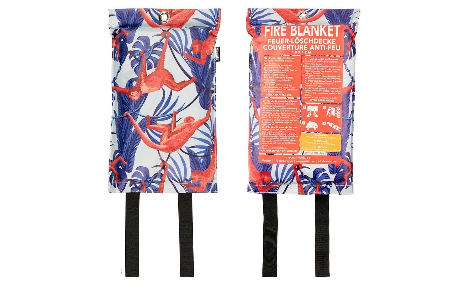 Naaais Couverture Anti-feu Monkeys 120 Cm X 180 Cm - Protection Des Bâtiments – Image 2