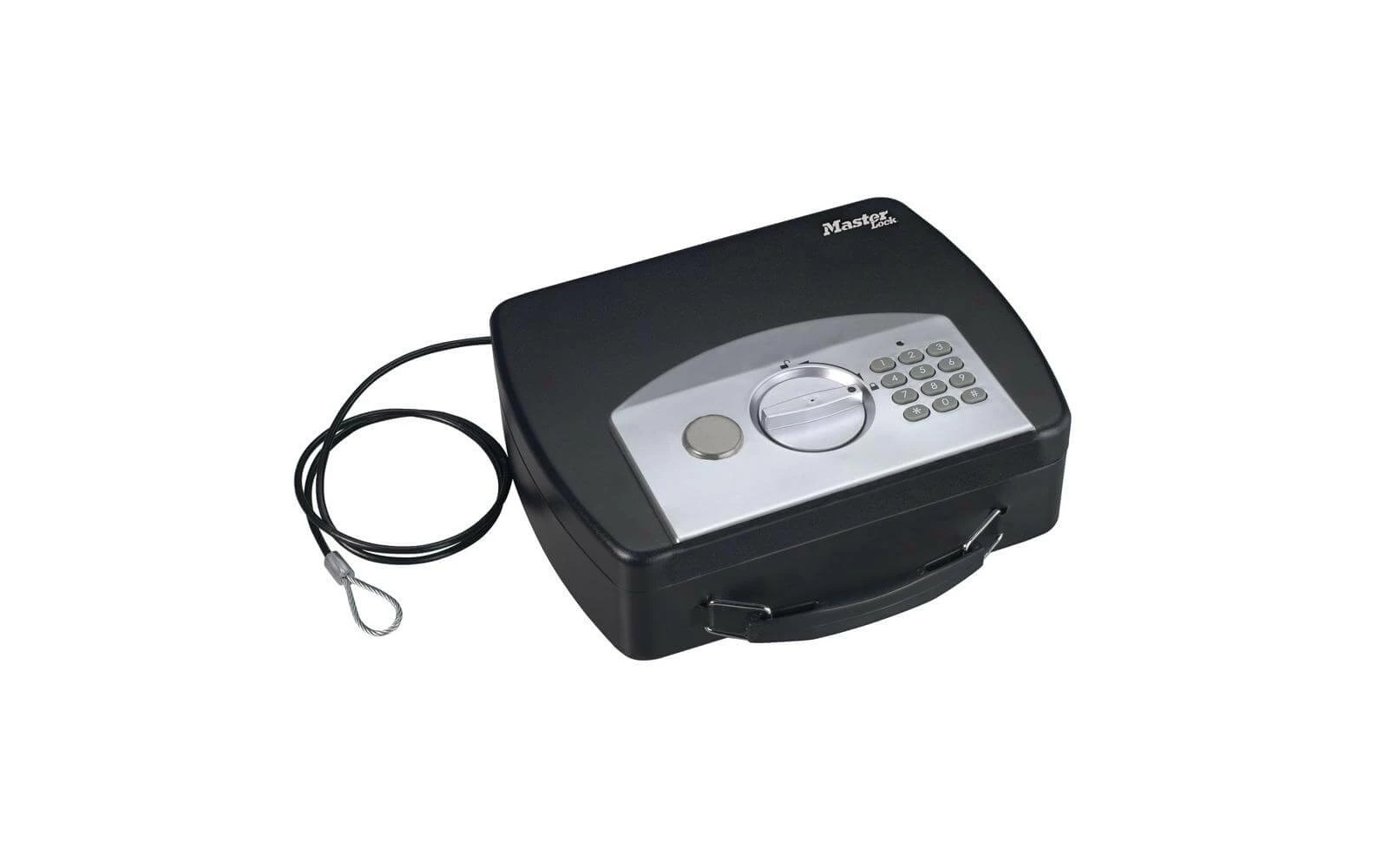 Masterlock Cassette De Documents P008EML Noir - Protection D'objets De Valeur