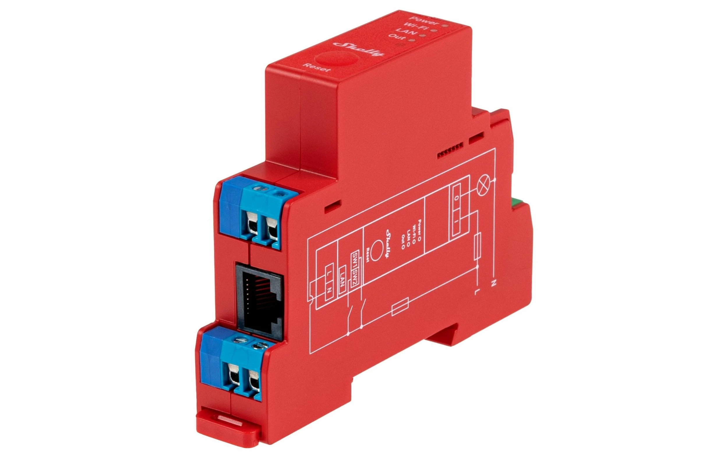 Actionneur De Commutation WLAN Shelly Pro 1PM Avec Mesure De Puissance - Smart Home