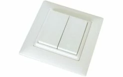 Omnio Commande Murale Radio EnOcean WS-CH-102-RW 2/4 Fois Non étiqueté - Smart Home