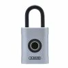 Abus Cadenas Fingerprint Touch 57/45 Argenté Moulage De Zinc - Protection D'objets De Valeur