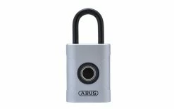 Abus Cadenas Fingerprint Touch 57/45 Argenté Moulage De Zinc - Protection D'objets De Valeur