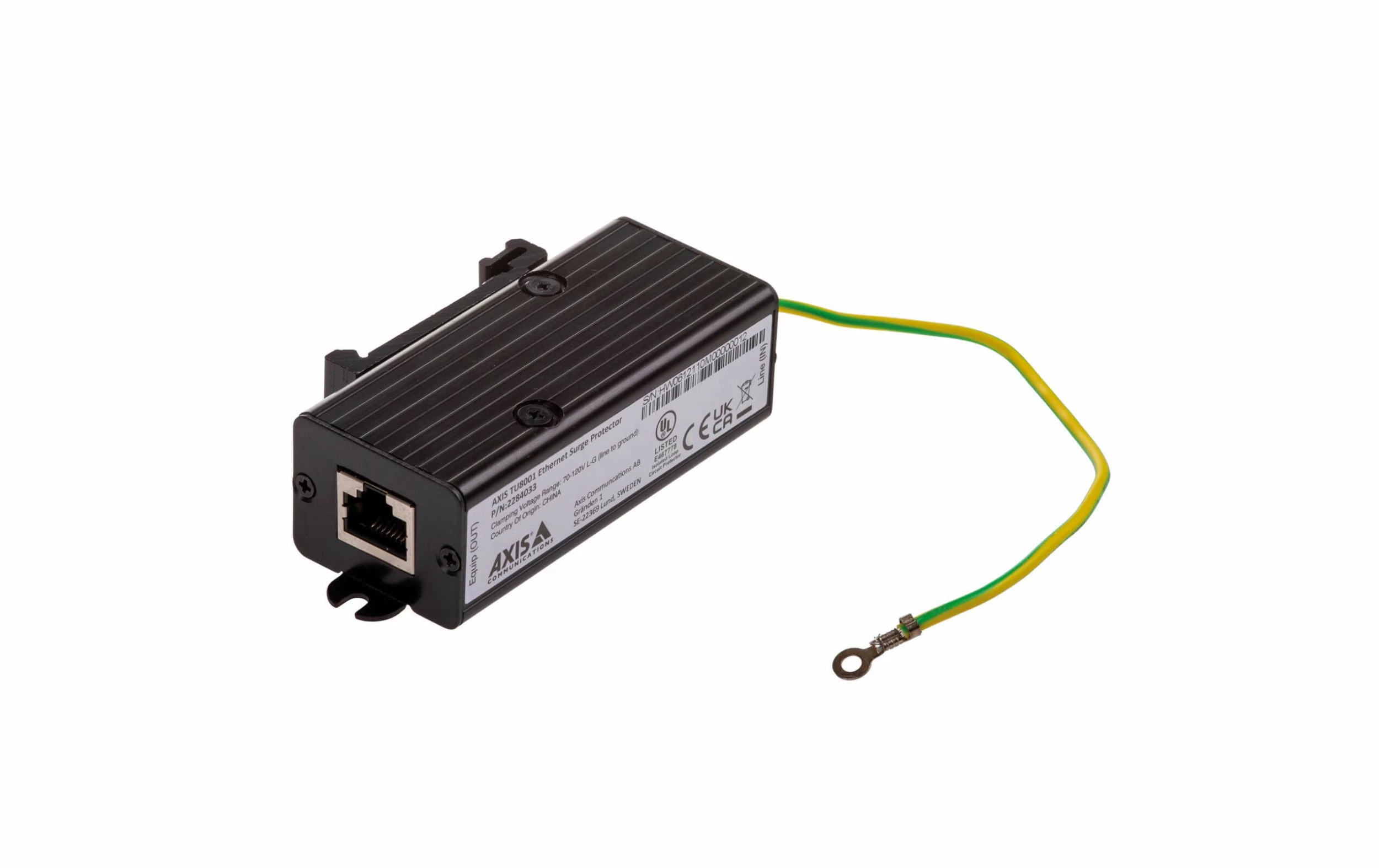 Axis Protection Contre La Foudre TU8001 Ethernet Surge Protector - Camera Surveillance