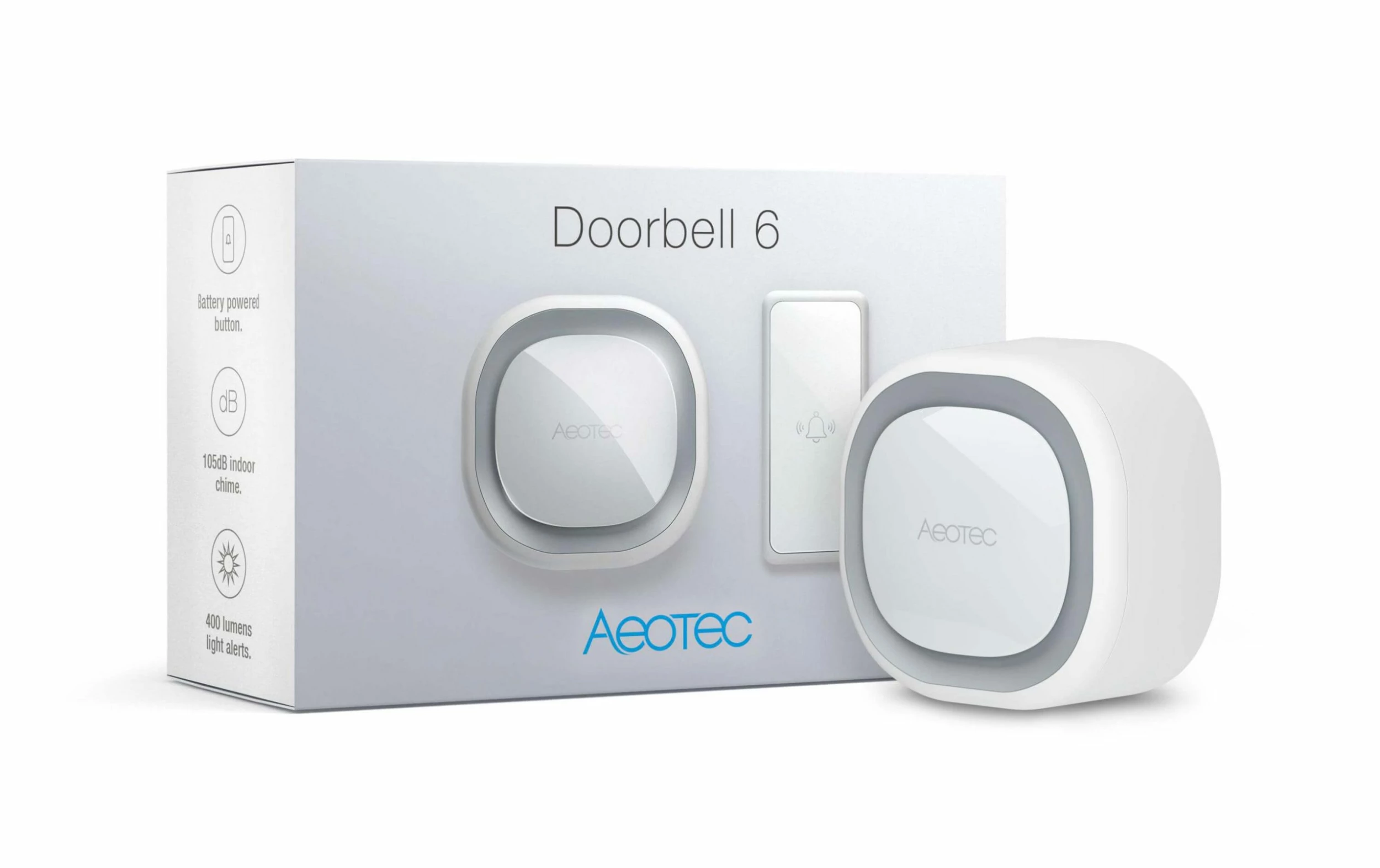 Aeotec Carillon De Porte Radio Doorbell 6 - Smart Home – Image 2