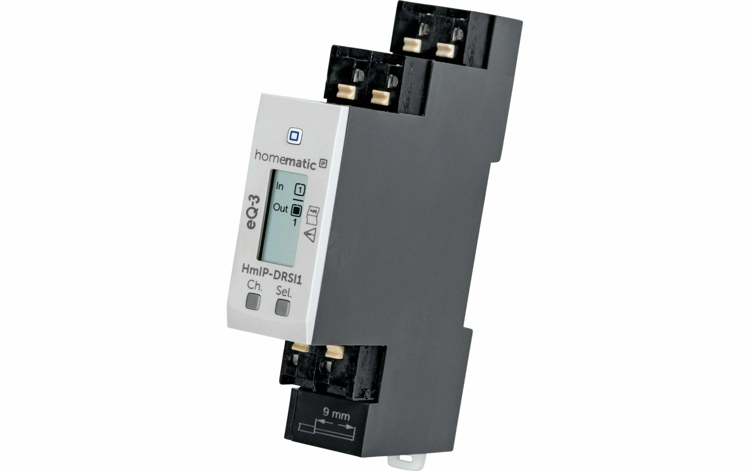 Homematic IP Smart Home Actionneur D'interrupteur Pour Montage Sur Rail Chapeau - 1-fois - Smart Home