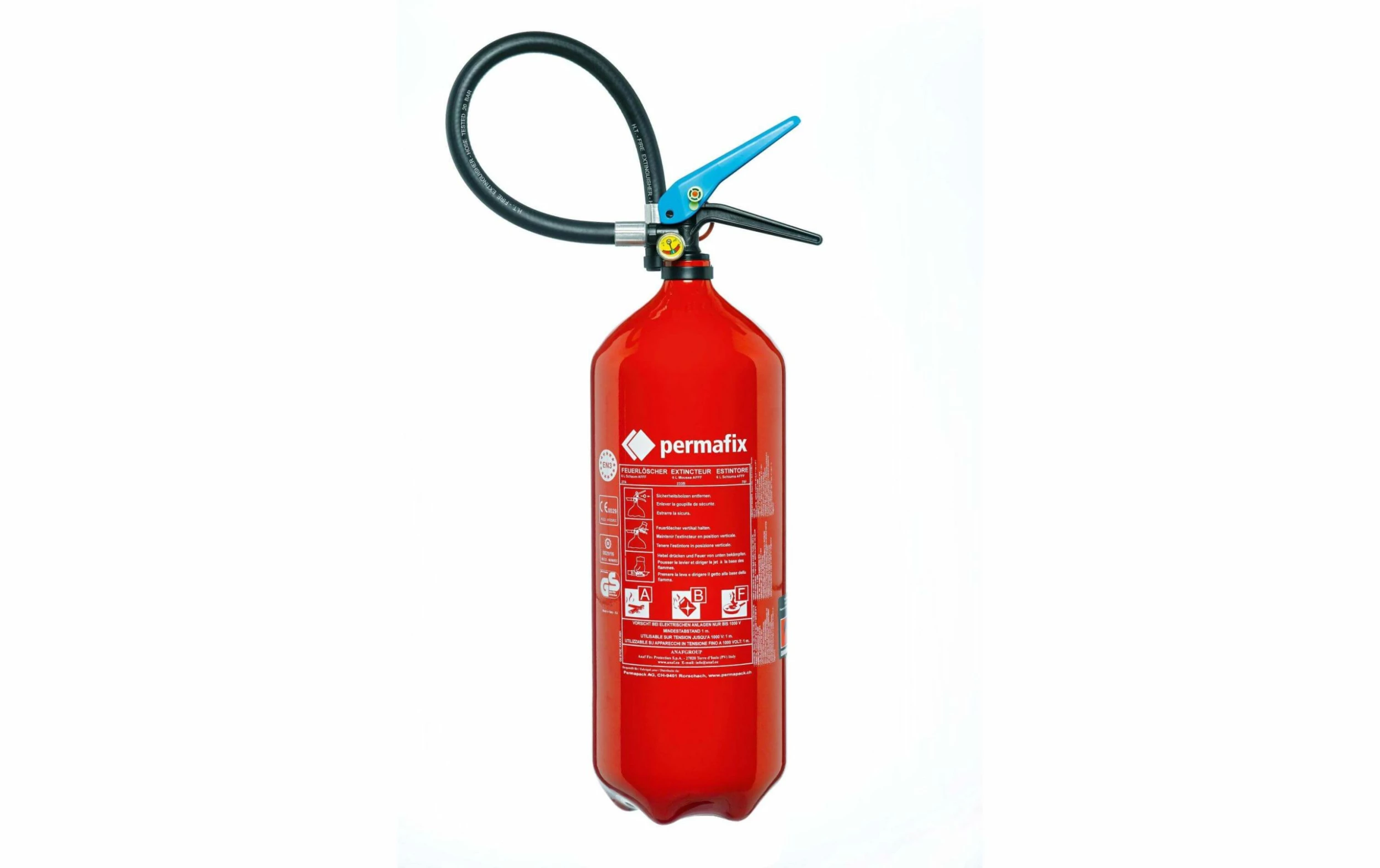 Permafix Extincteurs Schaum FS6-JF - Protection Des Bâtiments