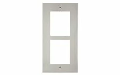 2N Cadre De Montage Pour Montage Mural - 2 Modules, Argent - Protection Des Bâtiments