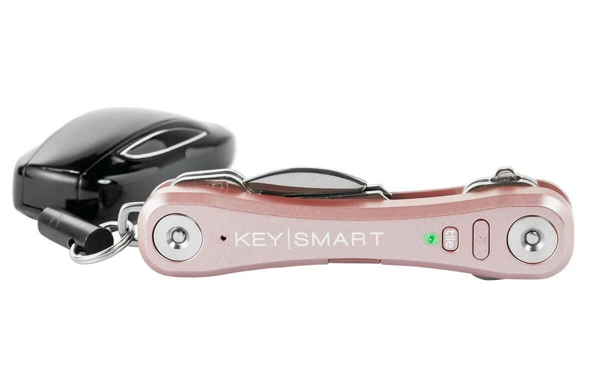 Keysmart Porte-clés Intelligent Pro Tile L'or Rose - Protection Des Bâtiments