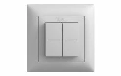 Feller Commande Smart Light For Philips Hue EDIZIOdue AP Gris Clair - Smart Home