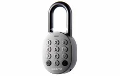 Igloohome Serrure De Sécurité Padlock Gris Inox/Plastique - Protection D'objets De Valeur