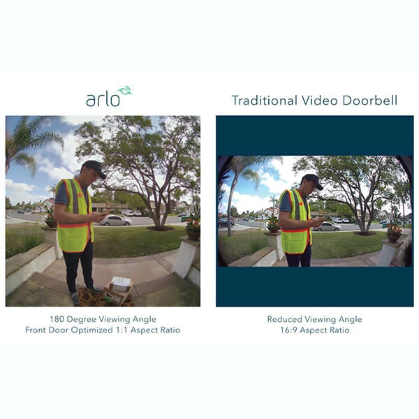 Arlo Sonnette Vidéo - Sonnette Vidéo Sans Fil, Filaire - Smart Home 2 Arlo Sonnette Vidéo - Sonnette Vidéo Sans Fil, Filaire - Smart Home – Image 2