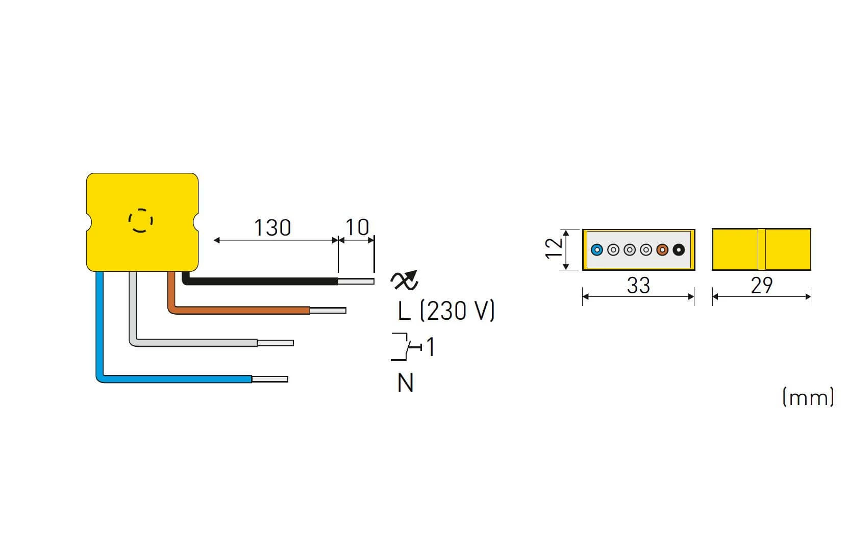 Digitalstrom Variateur Pour Borne D'éclairage Pour Bouton-poussoir GE-TKM300 150W - Smart Home – Image 2