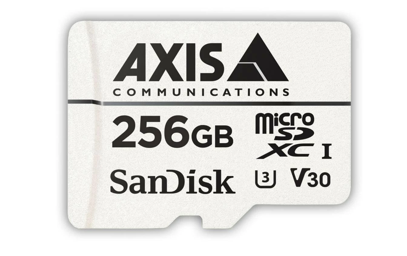 Axis Carte Mémoire Surveillance 256 GB MicroSDXC 1 Pièce - Camera Surveillance