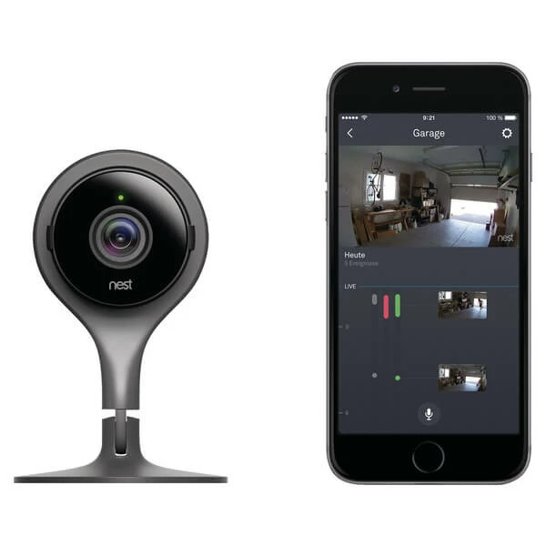 Google Nest Caméra Réseau NC1102DE En Salle - Camera Surveillance – Image 2