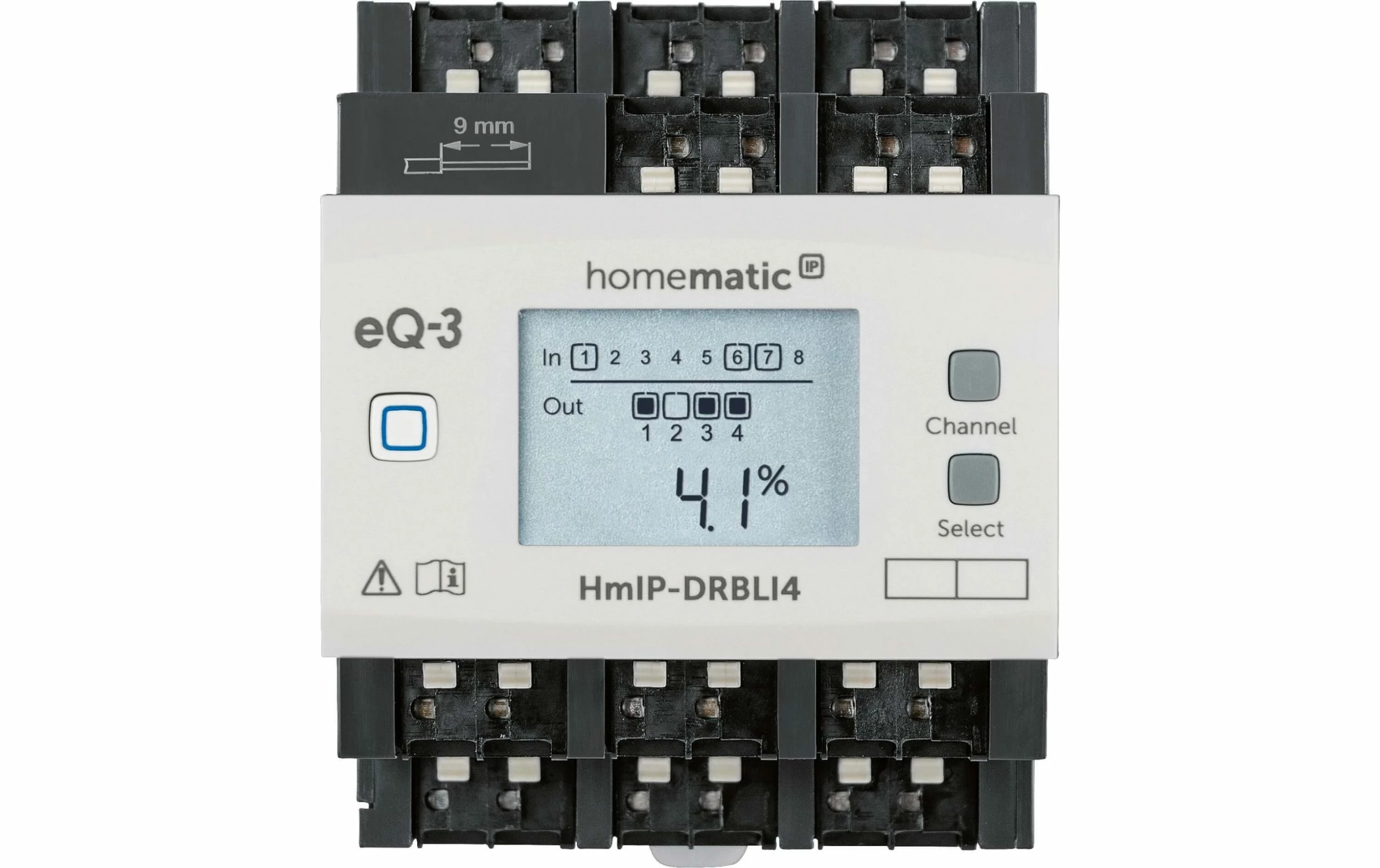 Homematic IP Actionneur De Store Radio Smart Home Pour Montage Sur Rail DIN 4 Fois - Smart Home