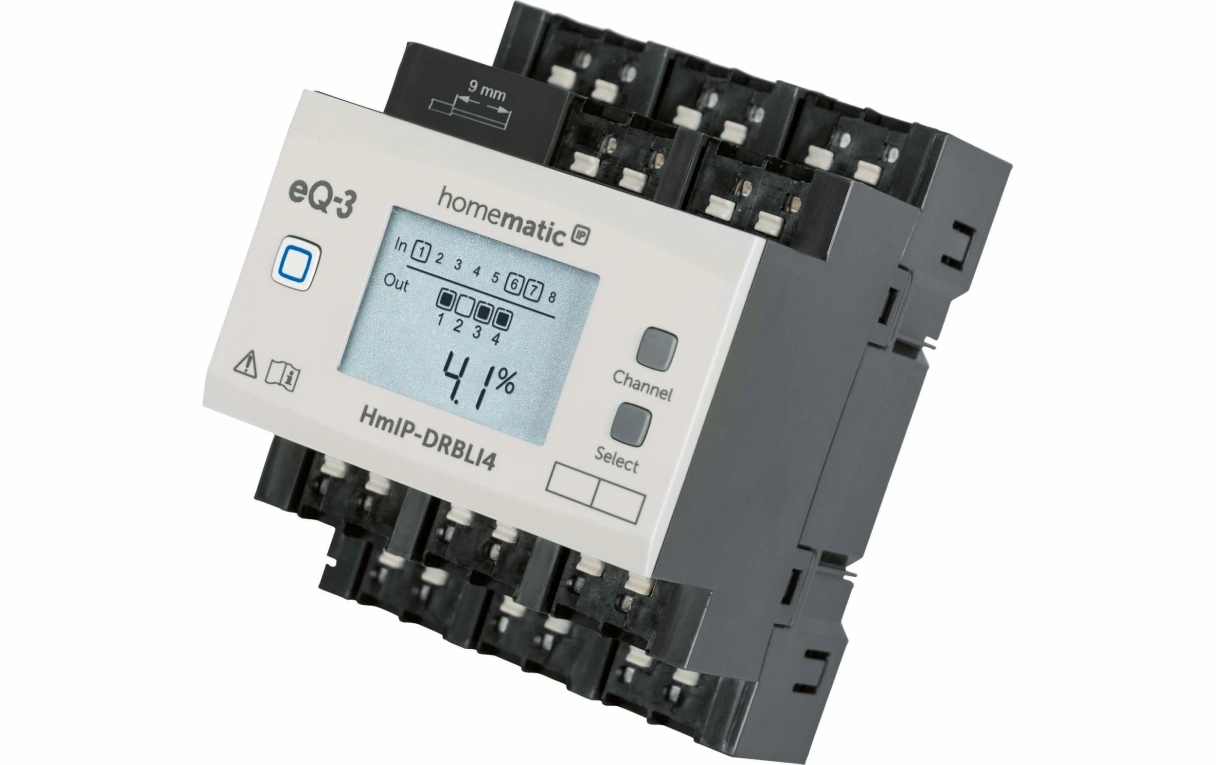 Homematic IP Actionneur De Store Radio Smart Home Pour Montage Sur Rail DIN 4 Fois - Smart Home – Image 2