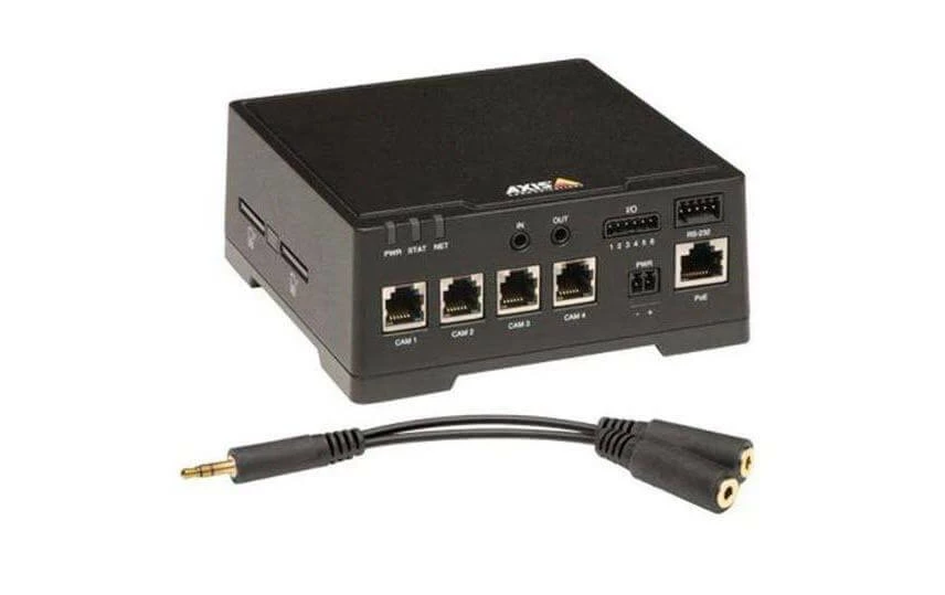 Axis Unité Principale De Caméra F44 Double Audio - Camera Surveillance