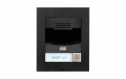 2N Station De Porte IP IP Solo Avec Caméra, Installation Sur Le Mur, Noire - Protection Des Bâtiments