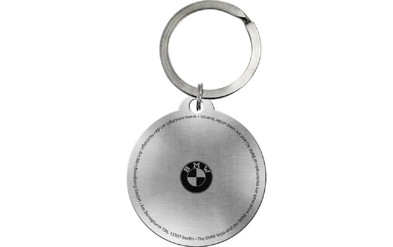 Nostalgic Art Porte-clés BMW Ø 4 Cm, Multicolore - Protection D'objets De Valeur – Image 2